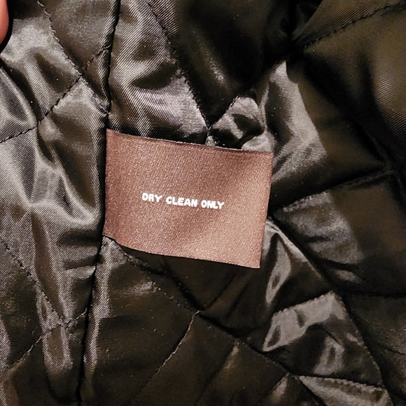 Michael Kors Men's Black X-Large Wool Pea Coat - Picture 9 of 9